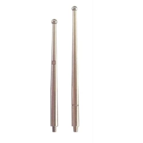 2pcs, M1.4*3.0*L15, M1.4*1.0*L15 tungsten steel gauge head for lever type dial indicator dialgage needle