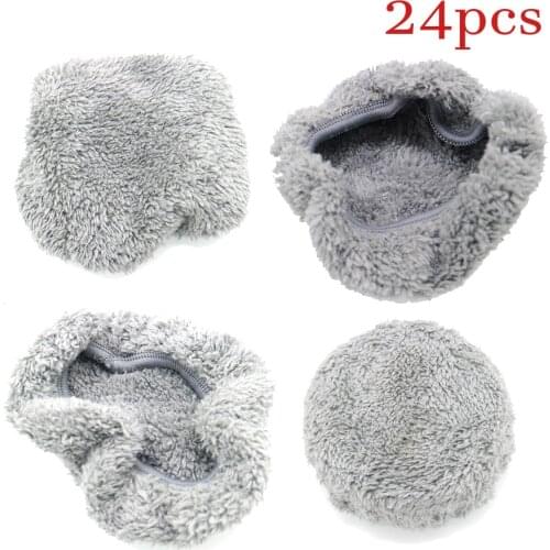 24pcs/lot robot vacuum cleaner wet mop for hobot 168 188 window clean mop cloth weeper Vacuum Cleaner Parts for hobot168 188