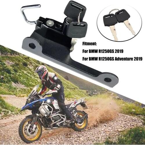 6 color Motorcycle Helmet Lock Kit Aluminum Alloy for BMW R1250GS LC Adventure R 1250 GS LC ADV GSA R1250HP 2019 2020 Motorbike