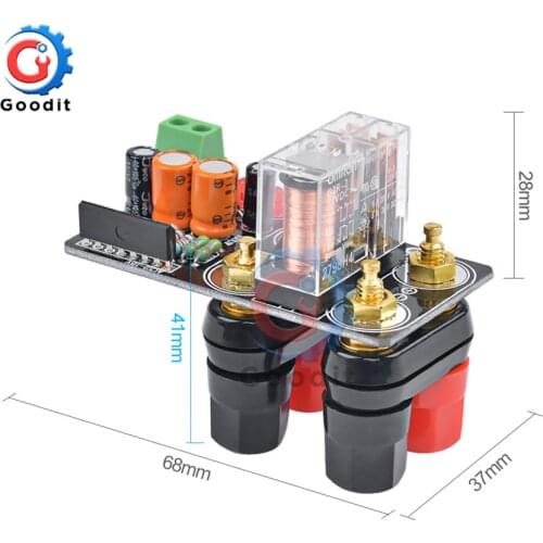 AC12-24V UPC1237 Speaker Protection Board Directly Mounted on the Chassis Reliable Performance for Hifi Amplifier DIY Tools