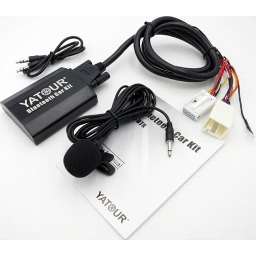 Yatour Car audio AUX Bluetooth Kit for vw Passat Tiguan Audi Concert 3 Chorus 3 Skoda Seat Car MP3 Player AUX Adapter