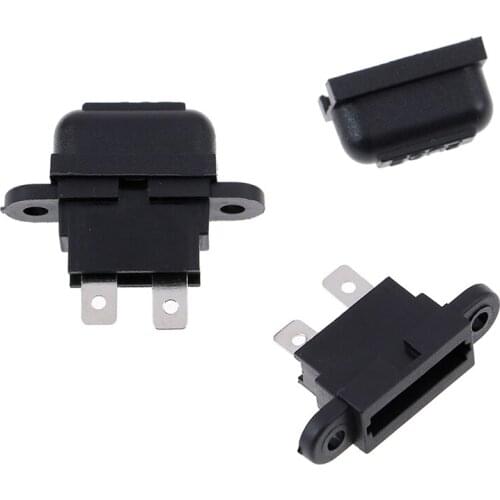 Car Auto In-Line Standard Blade Fuse Holder Wire Fuses Holders 5Pcs 2 Pins Standard fuse holder