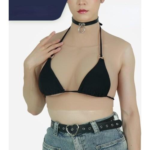 Crossdresser Large C Cup Silicone Fake Boobs Huge Breast Forms Realistic Large Breast for Crossdressing Cosplay Shemale