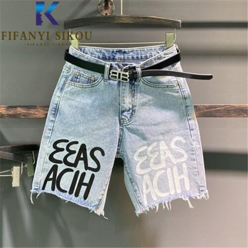 Женские джинсовые шорты FIFANYI SIKOU China At AliExpress