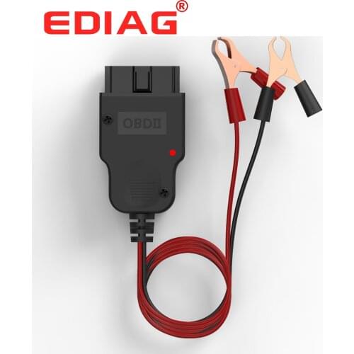 EDIAG BM100 Car Battery Replacement Tool OBD2 ECU Memory Saver OBDII Auto Emergency Power Supply replace Connector Cable