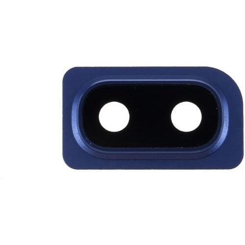 For Samsung Galaxy A10 SM-A105 Silver/Black Color Camera Lens Ring Cover