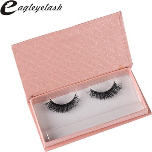 Top sale 3D Mink Lashes Natural soft Full Strip Handmade fake Lashes Crisscross Mink Lashes Style False Eyelashes makeup tool