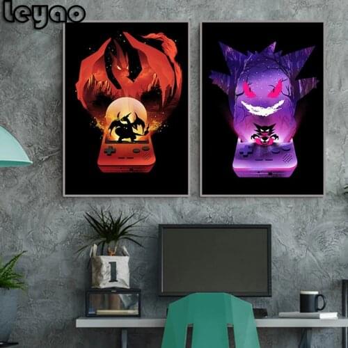 Cartoon Art Diamond Painting Cross Stitch Kits Game Anime Poster Diamond Embroidery Childrens Room Living Room Home Decoration