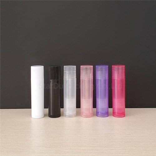 36pcs/lot Lip Balm Tube empty bottle, 5ml plastic lipbalm tubes, 5g Colorful Lipstick fashion Tubes