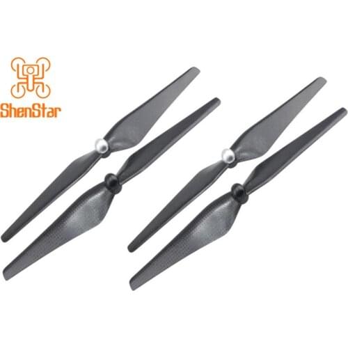 2Pairs 1345 Self-tightening Carbon Fiber Propellers CW CCW Props Self-locking 13*4.5 for DJI Inspire 1 Drone Accessory