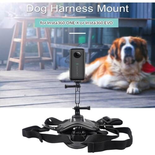 Startrc insta360 one X/EVO 360 degree sports camera expansion parts accessories pet dog back chest strap belt holder bracket
