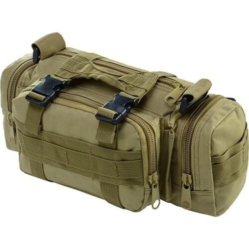 3P upgraded Camo multifunctional outdoor tactical waist pack riding equipment bag vest accessories bag sundries bag
