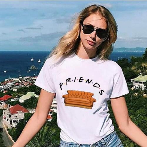 New Summer Womens Fashionable T-shirt Colour Pattern Printed Tops & Tees Casual 2019 Short-sleeved Round Collar Female T-shirt