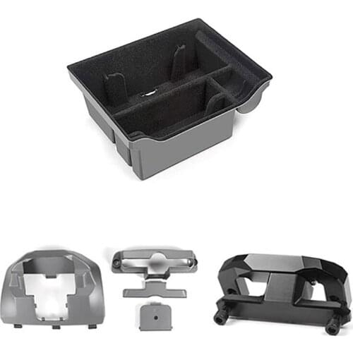 For Tesla Model 3 Y 2021 Screen Rotation Holder & Center Console Organizer Tray Storage Box,GPS Navigation Bracket,1 Set