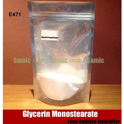 200g Food Additive Emulsifier Distilled Glycerin Monostearate Glycerol Monostearate Mono- and diglycerides E471