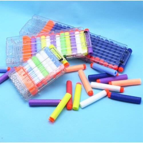 6/12/18 Soft Bullet Clip Replacement Bullet Clip Magazine For Nerf Toy Gun SP