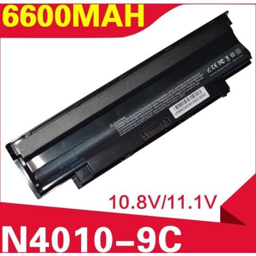 ApexWay 6600mAh Laptop Battery 4T7JN J1KND For Dell Inspiron N5030R N5110 N7010 N7010D N7010R N7110 Vostro 1450 3450 3550 3750