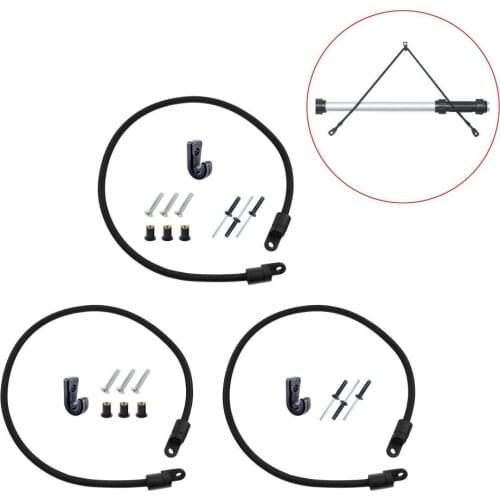 Kayak Paddle Keeper Boat Kit Accessory Screws Bungee Cord Sleeve Bungee Holder Canoe Marine Kayak Rigging Accessory Screw Rivets
