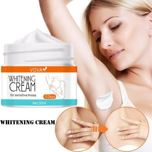 30ml Whitening Body Cream Underarm Legs Knees Black Dark Skin Lightening Armpit Bleaching Private Parts Body Whitening Lotion