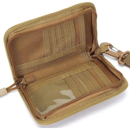 Tactical 600D Wallet Men Hand Bag Outdoor Camping Hiking EDC Pouch Smartphone Pocket for iphone6