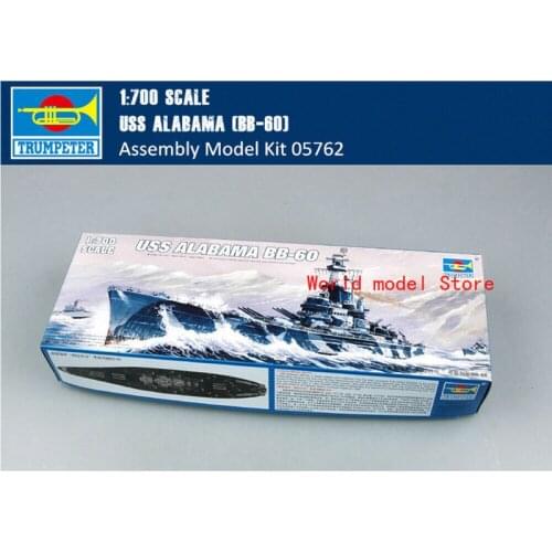 Trumpeter 05762 1/700 USS Alabama BB-60 Battleship Plastic Assembly Model Kits