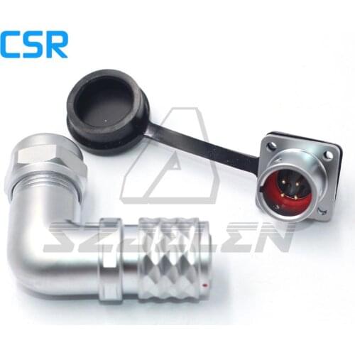 WEIPU SF1214P/SF1213S 4 Pin Waterproof Connector Female Plug and Male Socket LED Light Power Connectors IP67