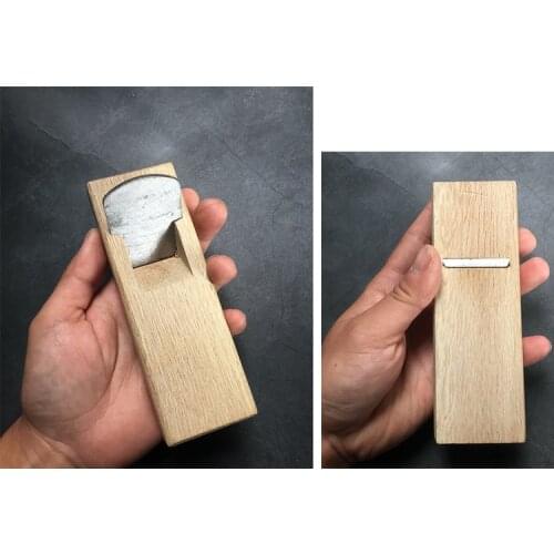Japanese small wood drawing Smoothing Trimming Chamfer manual diy planer Wood model Pendant tool NO.D0899