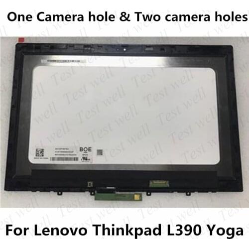 Original 13.3" FHD LCD LED Panel Touch Screen Digitizer Assembly Replacement for Lenovo ThinkPad L390 YOGA FHD 1920X1080 30PINS