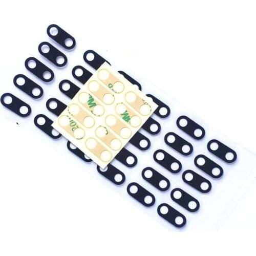 10pcs/lot For Xiaomi Mi A1 5X Mi5X MiA1 M5X 5.5 Rear Back Camera Glass Lens Cover Replacement Parts with Sticker Glue