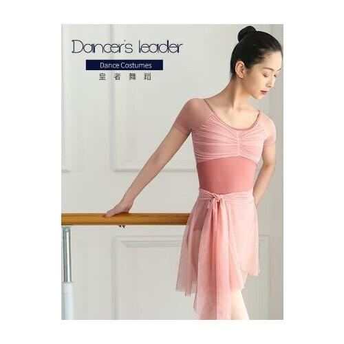 Ballet Skirt Ballerina Dancewear High Waist Dance Skirt Ballerina Dance clothes Women Mesh Skirt tutu Ballet Tops Dance Suit