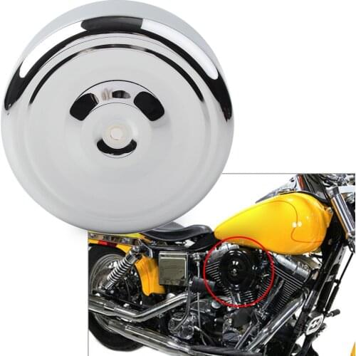 7" Motorcycle Air Cleaner Cover Plain For Harley Touring Softail Dyna FL FX FXST FLST FXR FXD XL FLT Accessories