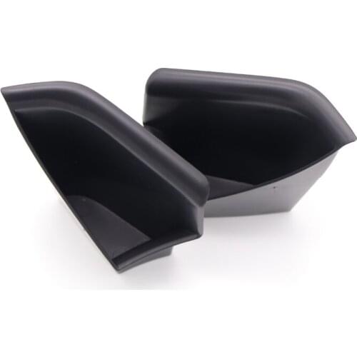 For Volkswagen Arteon / Passat B8 2017 2018 Plastic Interior Front Door Storage Box Organizer Container Tray 2pcs Car Styling