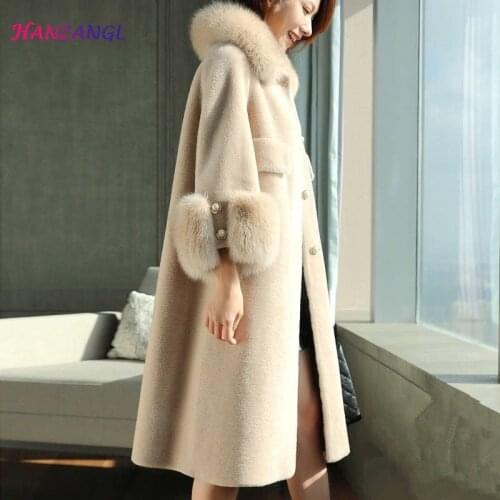 Женские куртки с мехом Hanzangl China At AliExpress