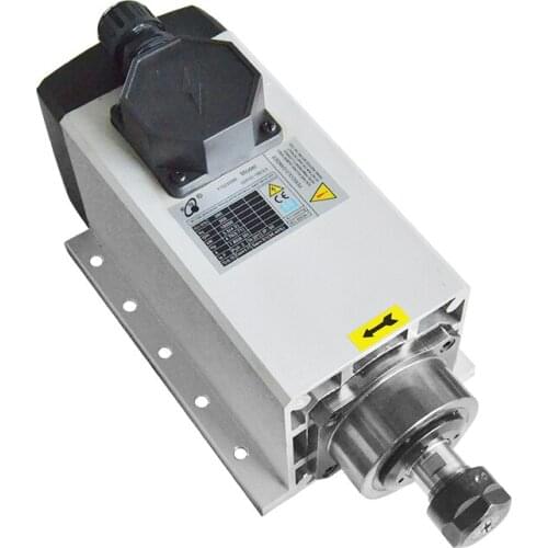 HQD Air Cooling Spindles 3.5kw CNC Engraving Milling 380v 300hz Spindle Motor