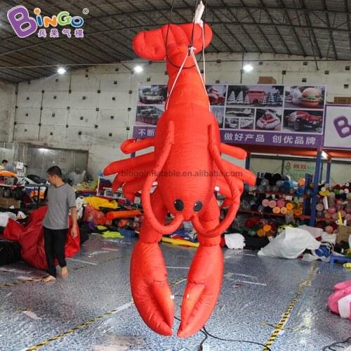 Customized 3m length inflatable lobster replica toys ocean advertising balloon for park/event/ show