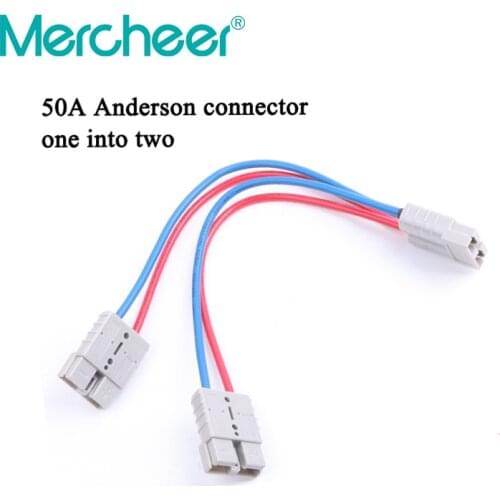 30cm Cable with Connectors 50A One to Two Ways One for Two Gangs