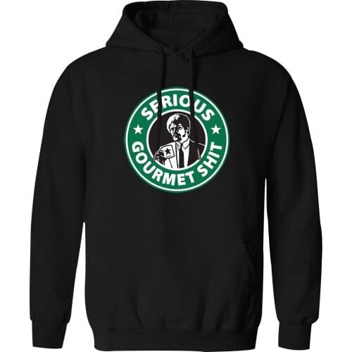 Pulp Fiction Printing Hooded Mens Casual K-pop Sweatshirt Vintage Leisure Hipster Clothing Comfortable Hoody Tracksuits Homme