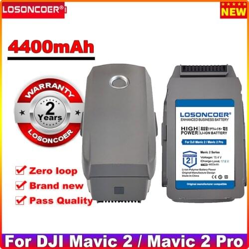 LOSONCOER For DJI Mavic 2 Intelligent Flight Battery for mavic 2 pro zoom 4400mAh mavic accessories Battery Charging Hub