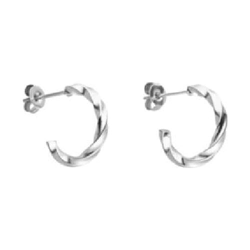 Mavis Hare KELANI EARRINGS Stainless Steel Half Moon ear stud as Women Fashion Lady Best Gift