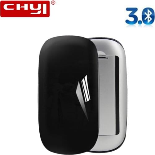 CHYI ARC Touch Bluetooth Mouse Slim Ergonomic Optical Ultra-Thin BT 3.0 For Apple Macbook PC Laptop
