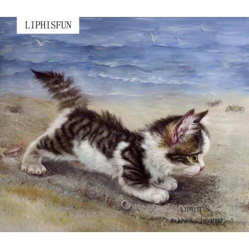 New Arrival Sale Sewing Kit Household Essentials/decoration Crafts Diy Diamond Painting Diamond Embroidery Cat Run