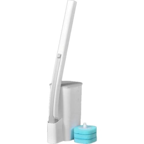 Disposable Disposable Creative Toilet Brush Simple Self Cleaning Disinfectant Sit and Wash Brush