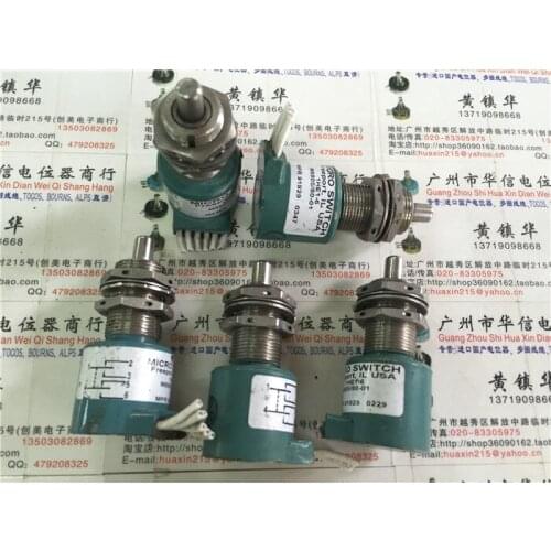 [VK] Used US production MICRO SWITCH 1HE1-6 M8805/80-01 photoelectric encoder potentiometer switch