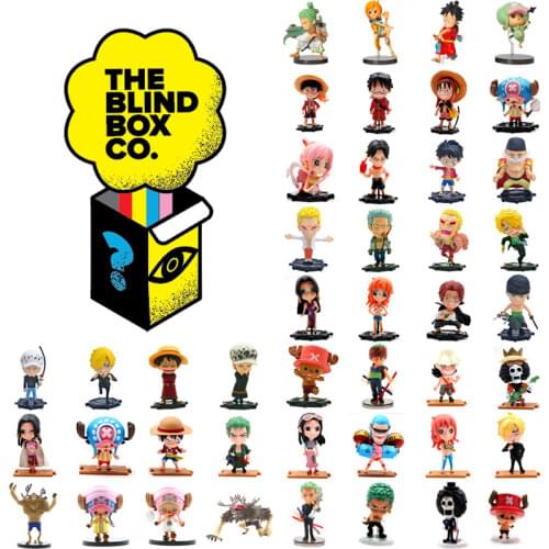 7-9CM One Piece Q Version Anime Action Figure Monkey D Luffy Statue Collection Desktop Decoration Toys Gift Figma Free Shipping