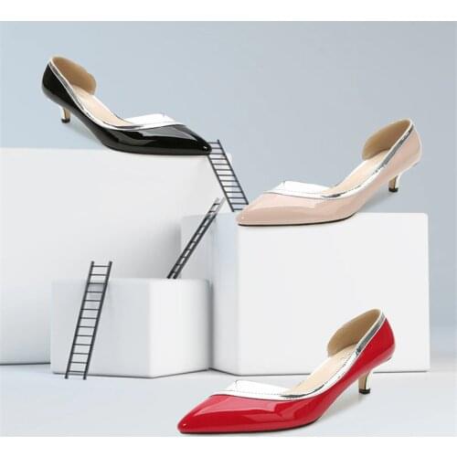 2020 womens shoes fashion crystal high heel sandals female stiletto pointed toe color matching catwalk shoes size 35-46