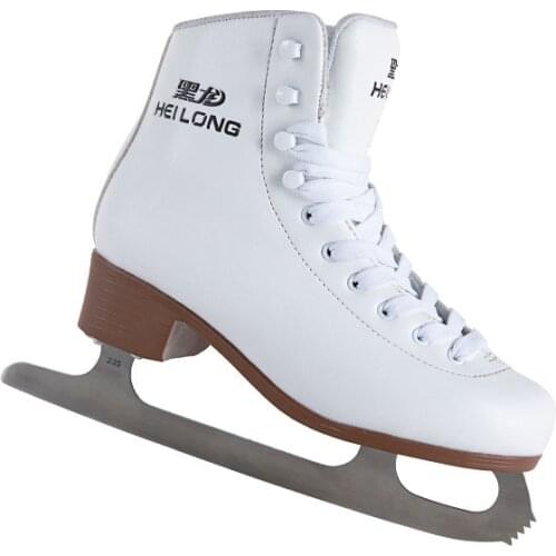 Winter Adult Professional Thermal Warm Thicken Ice Figure Skating Shoes With Ice Blade Comfortable for Beginner Training