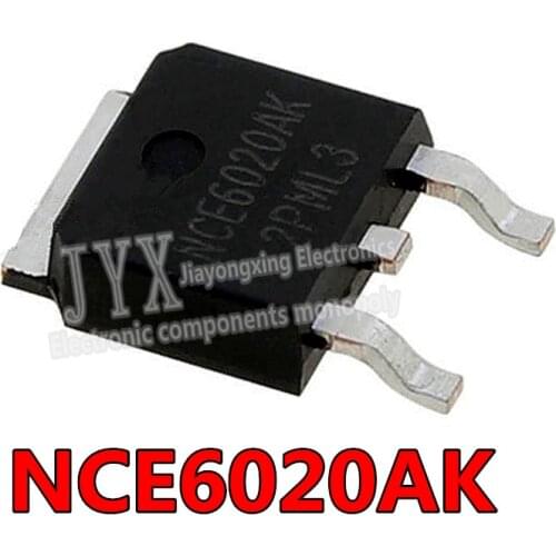 10PCS/LOT NCE6020AK NCE6020 60V 20A TO-252 New original spot hot sale