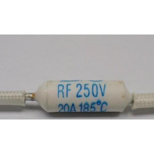20A/10A/250V 130C 155 165 185 216 240C RF ceramic temperature fuse for electric cooker pressure cooker