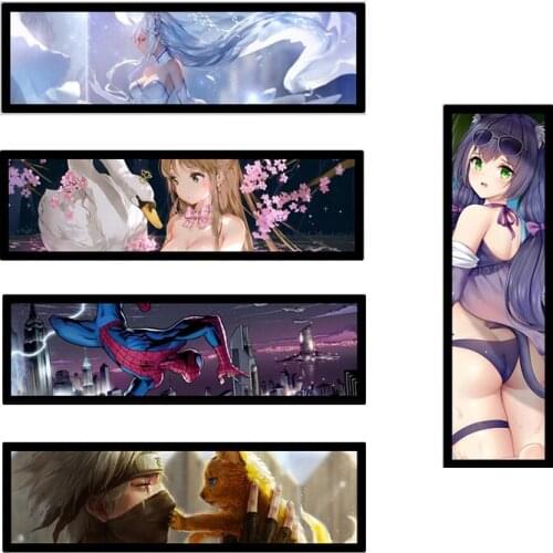 Customizable patterns Charge Light backplate use for Computer Case Side DIY Acrylic Board Size 440*140*8mm RGB support AURA