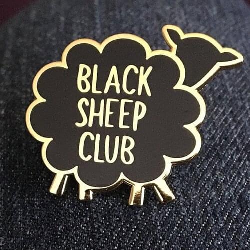 Daide Maoyi Black Brooches For Clothes